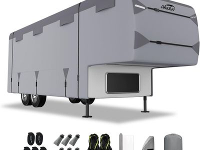 5th Wheel RV Covers 40' ~ 44', Fifth Wheel Travel Trailer Cover