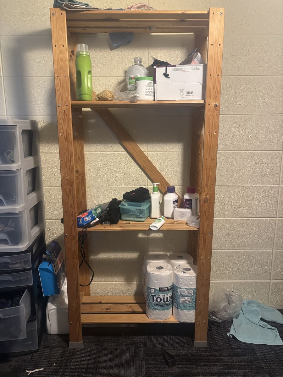 Wooden Shelf Unit