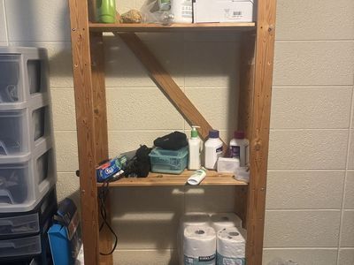 Wooden Shelf Unit