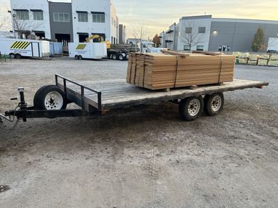 Diamond Quality Deckover Flatbed 8x16'