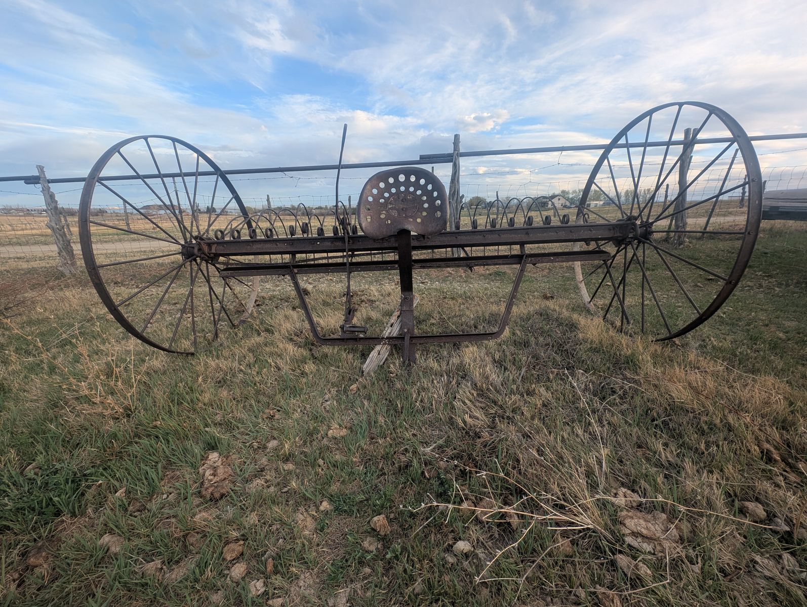 Antique Hay Rake