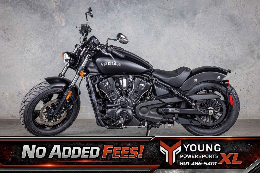2026 Indian Motorcycle® Scout® Sixty Bobber Limited Black Smoke