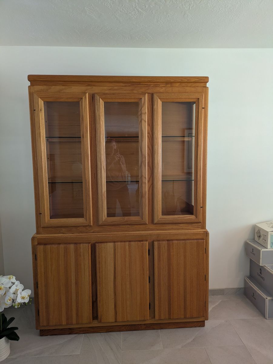 Wooden hutch