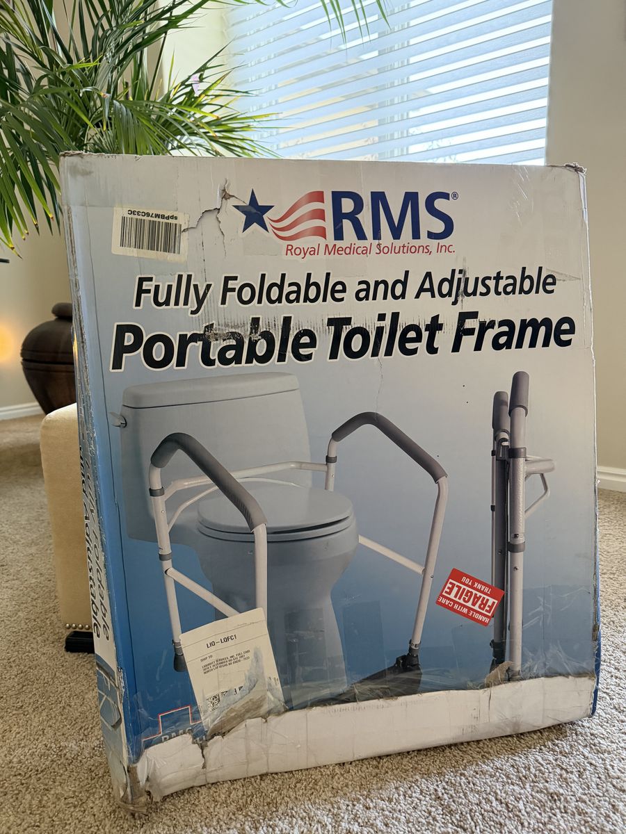 Toilet Frame ~ Adjustable & New