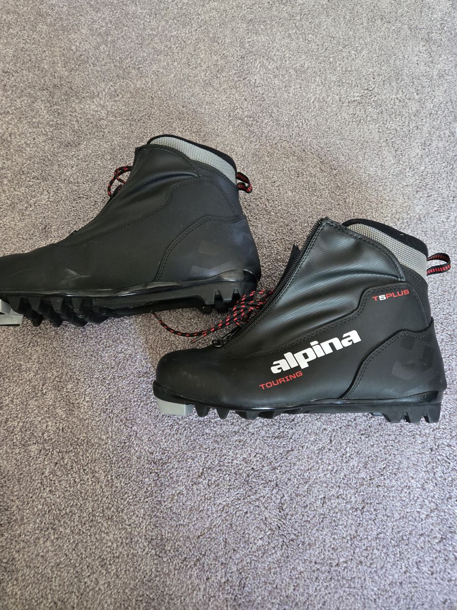 Alpina T5 Plus Touring Cross-Country Ski Boots - Size EU 42 / US Men's 9
