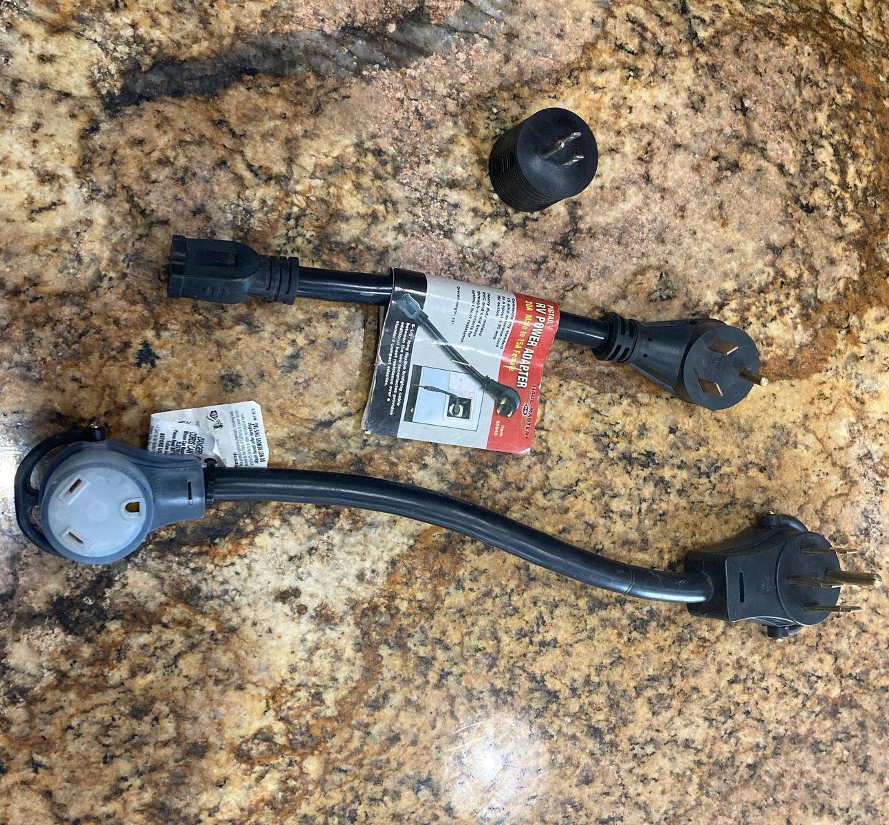 RV Power Adapters - Set of 3