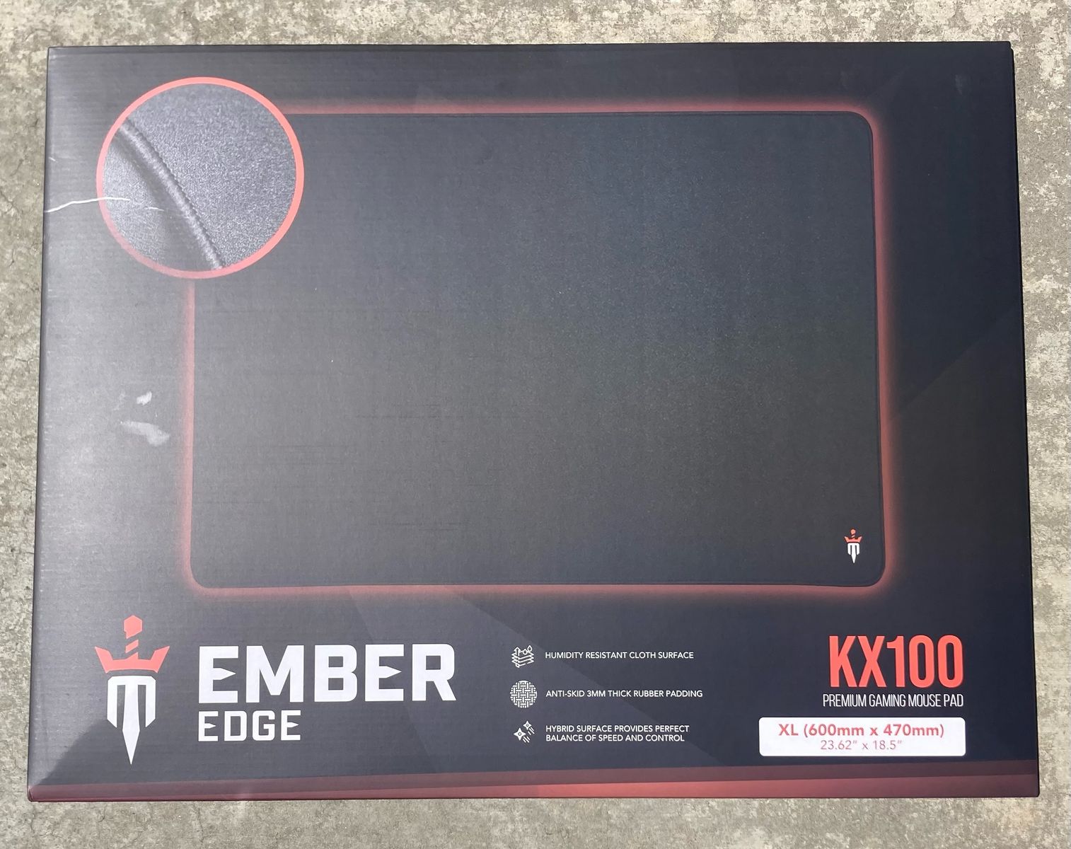 Gaming Mouse Pad Emberedge KX100