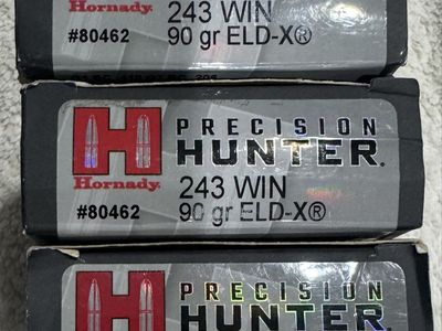 Hornady Precision Hunter .243 WIN 90 gr ELD-X Ammunition