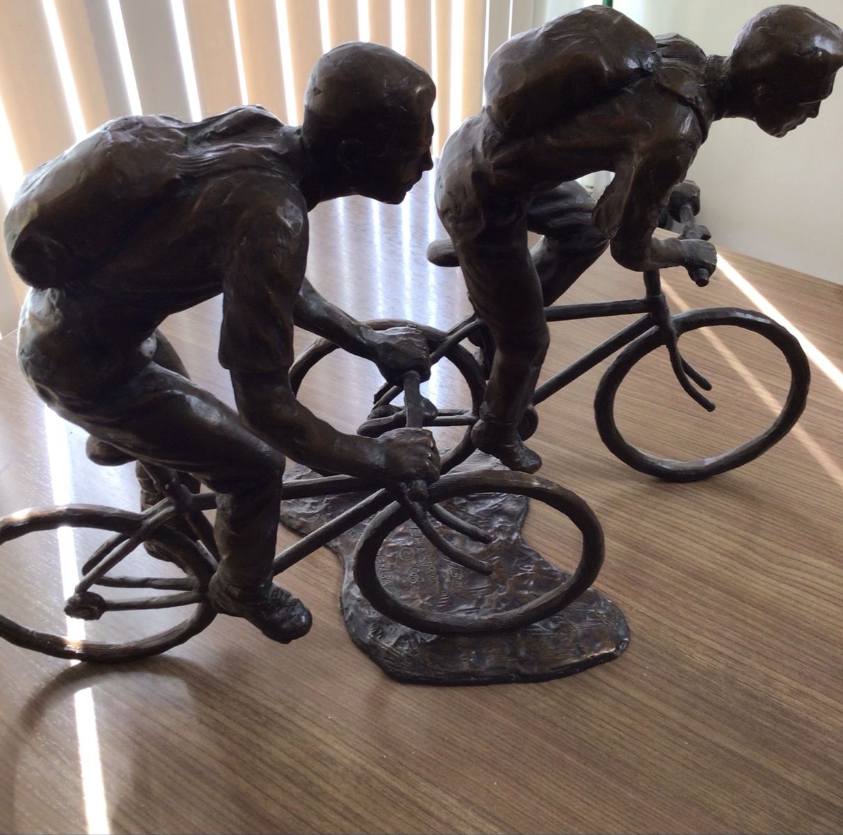 Bronze Statue-“Anxiously Engaged”