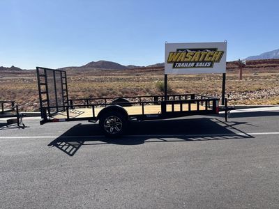 2026 7 Sons Black 7X14 Grade A Utility with ATV Si