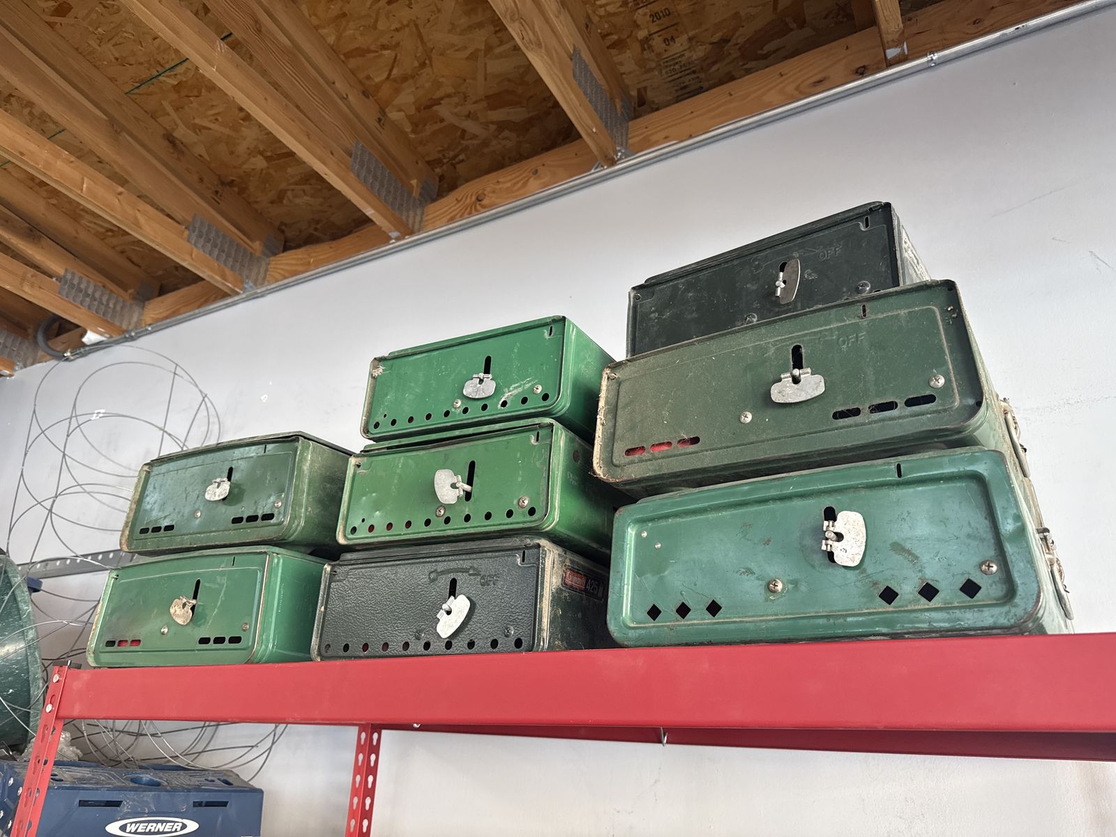 Antique as-Is Coleman Camp Stoves -8 Units