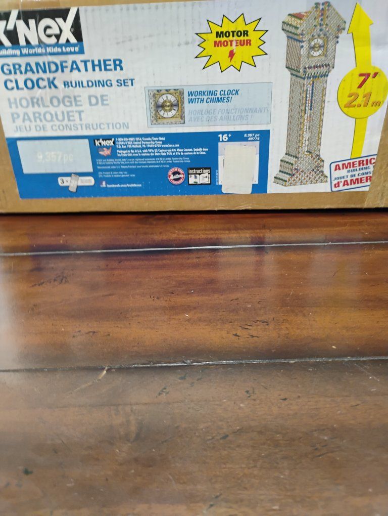 K'NEX Grandfather Clock Building Set