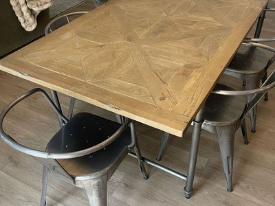 World Market Table, Chairs, Barstools and Bench Set
