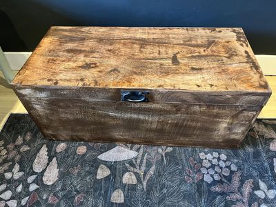 Solid Wood Blanket Chest / Storage Trunk