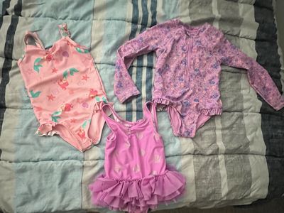 Three 3T bathing suits