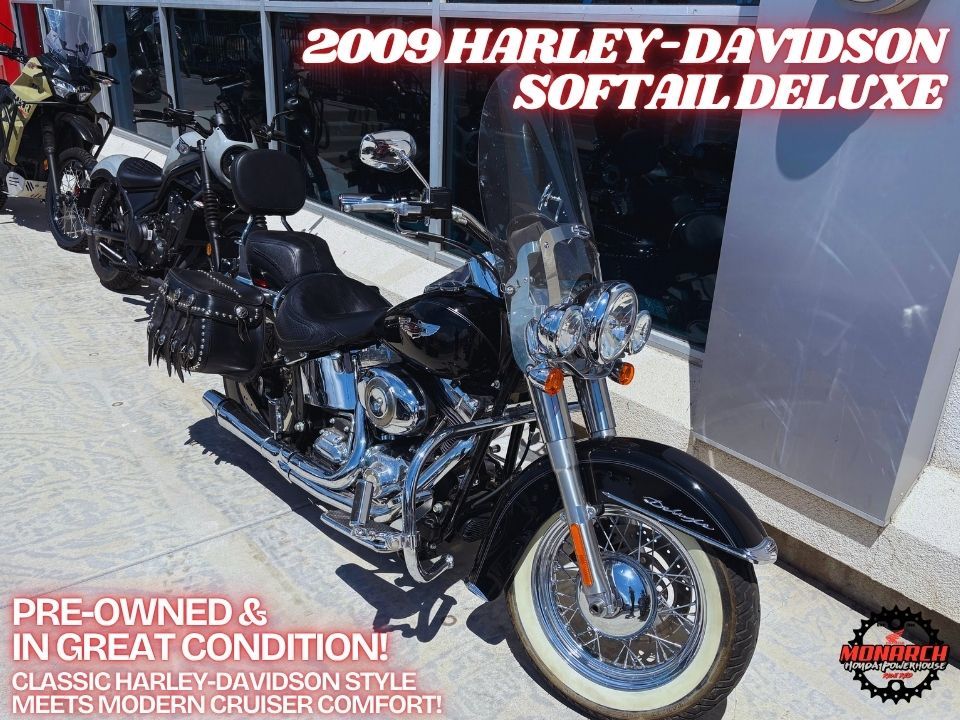 2009 Harley-Davidson® Softail® Deluxe FLSTN – Only 4,665 Miles | Classic Harley Style for Just $8,999!