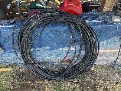 Southwire SIMpull 600-volt copper building wire, 1/0 AWG thickness, THHN/MTW gasoline and oil resistance Electrical 138FT Black