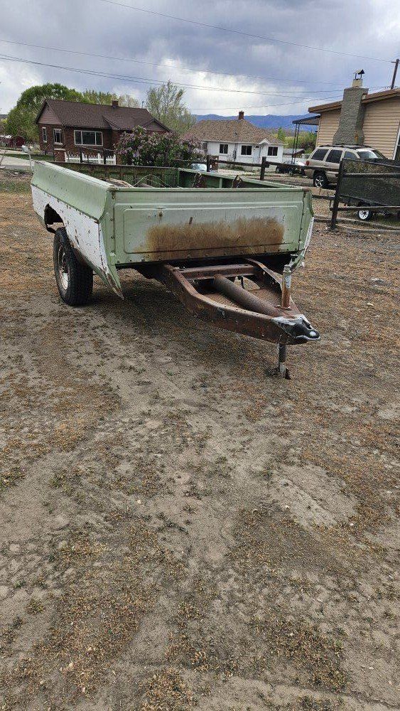 Truck bed trailer