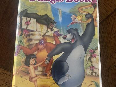 The Jungle Book VHS Black Diamond