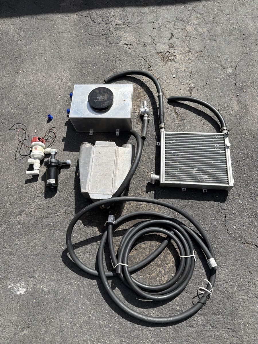 Turbo air to water set up