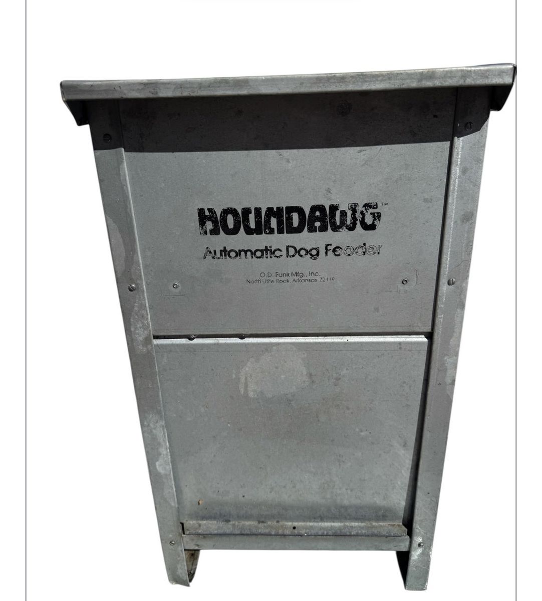 Large Automatic Dog Feeder Galvanized