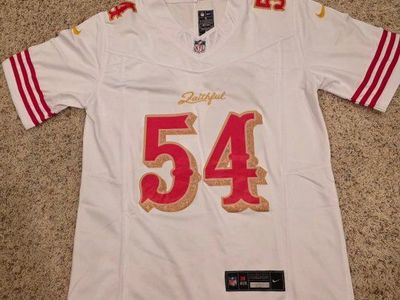 San Francisco 49ers NFL Jerseys - George Kittle #85, Fred Warner #54, Joe Montana #16 - Multiple Sizes