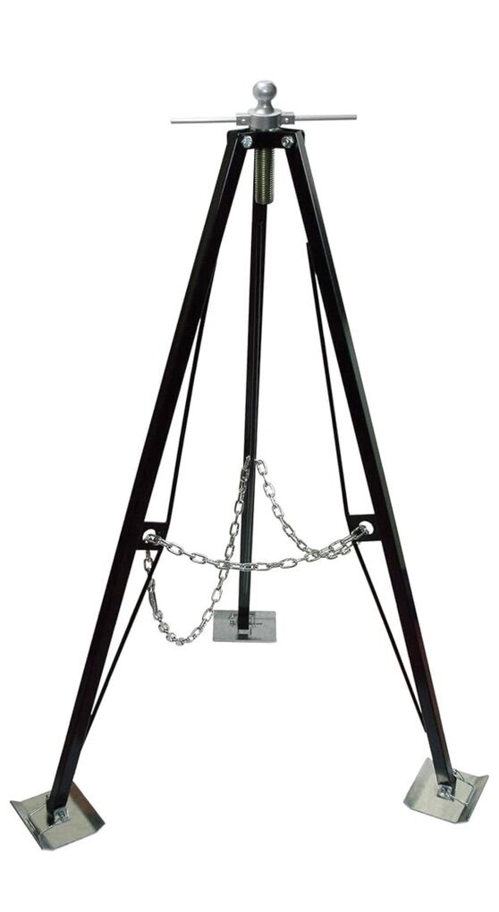 Tripod Stabilizer For Gooseneck Trailer