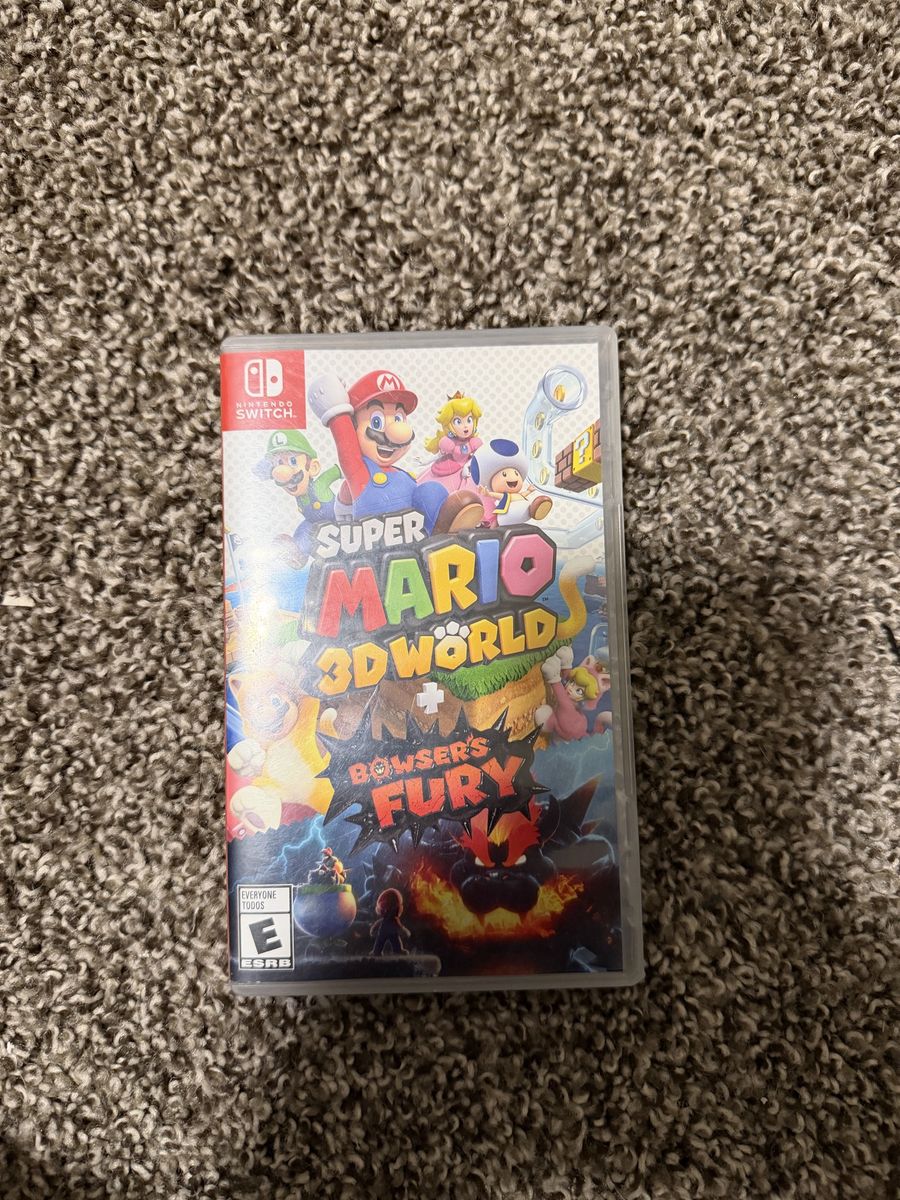 Super Mario 3D World + Bowser's Fury - Nintendo Switch Game, ESRB E, Used