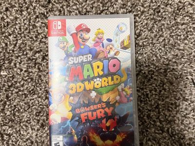 Super Mario 3D World + Bowser's Fury - Nintendo Switch Game, ESRB E, Used