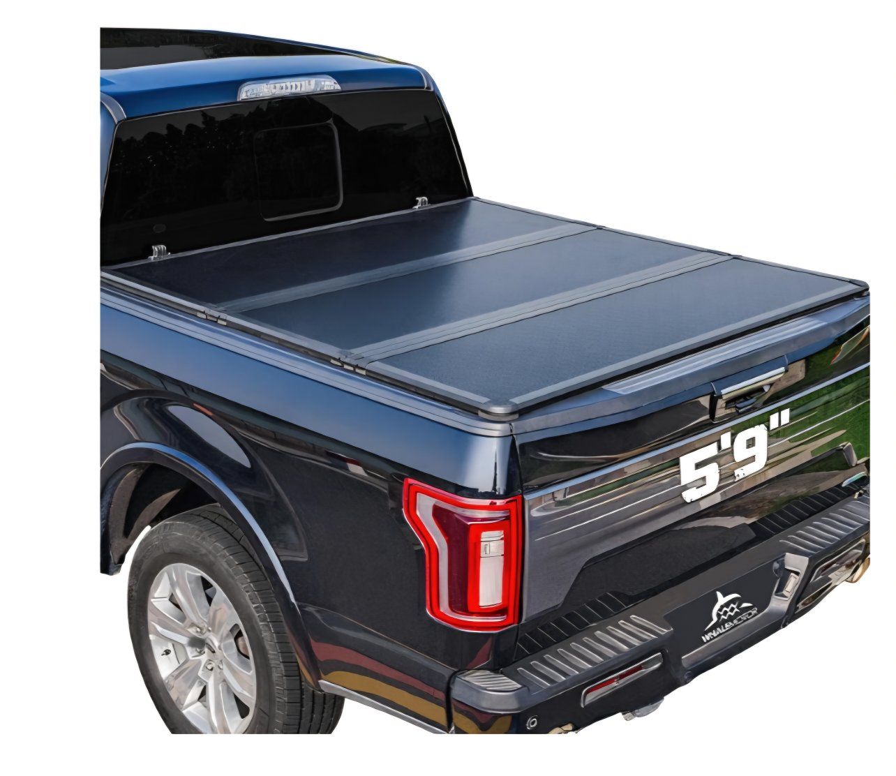 Hard Folding Truck Bed Tonneau Cover Compatiable with Chevy Silverado & GMC Sierra 1500(2007-2026) 5.8 FT Short Box(NO CarbonPro