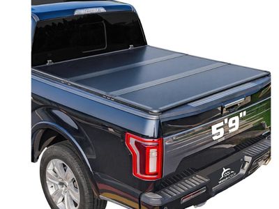 Hard Folding Truck Bed Tonneau Cover Compatiable with Chevy Silverado & GMC Sierra 1500(2007-2026) 5.8 FT Short Box(NO CarbonPro