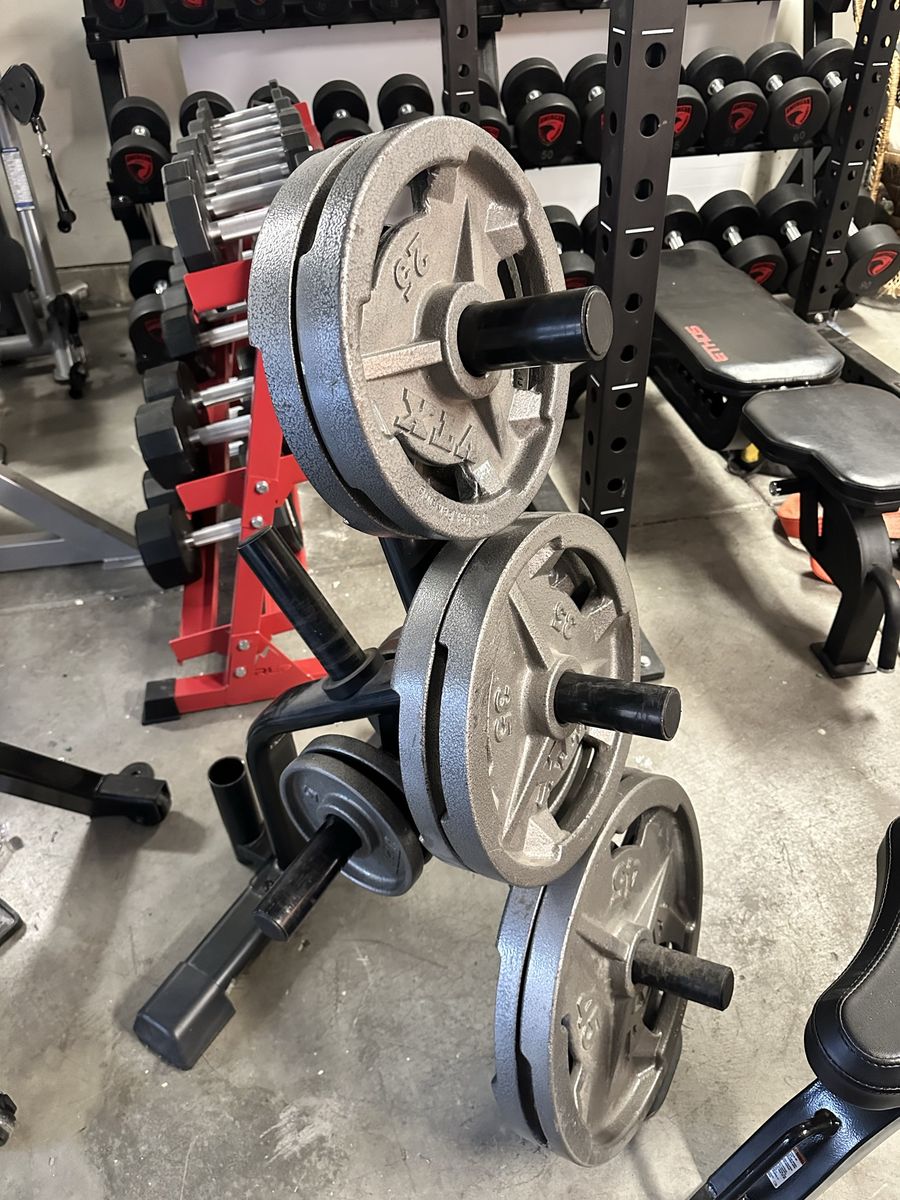 Olympic Hand Grip VTX Weight Plates