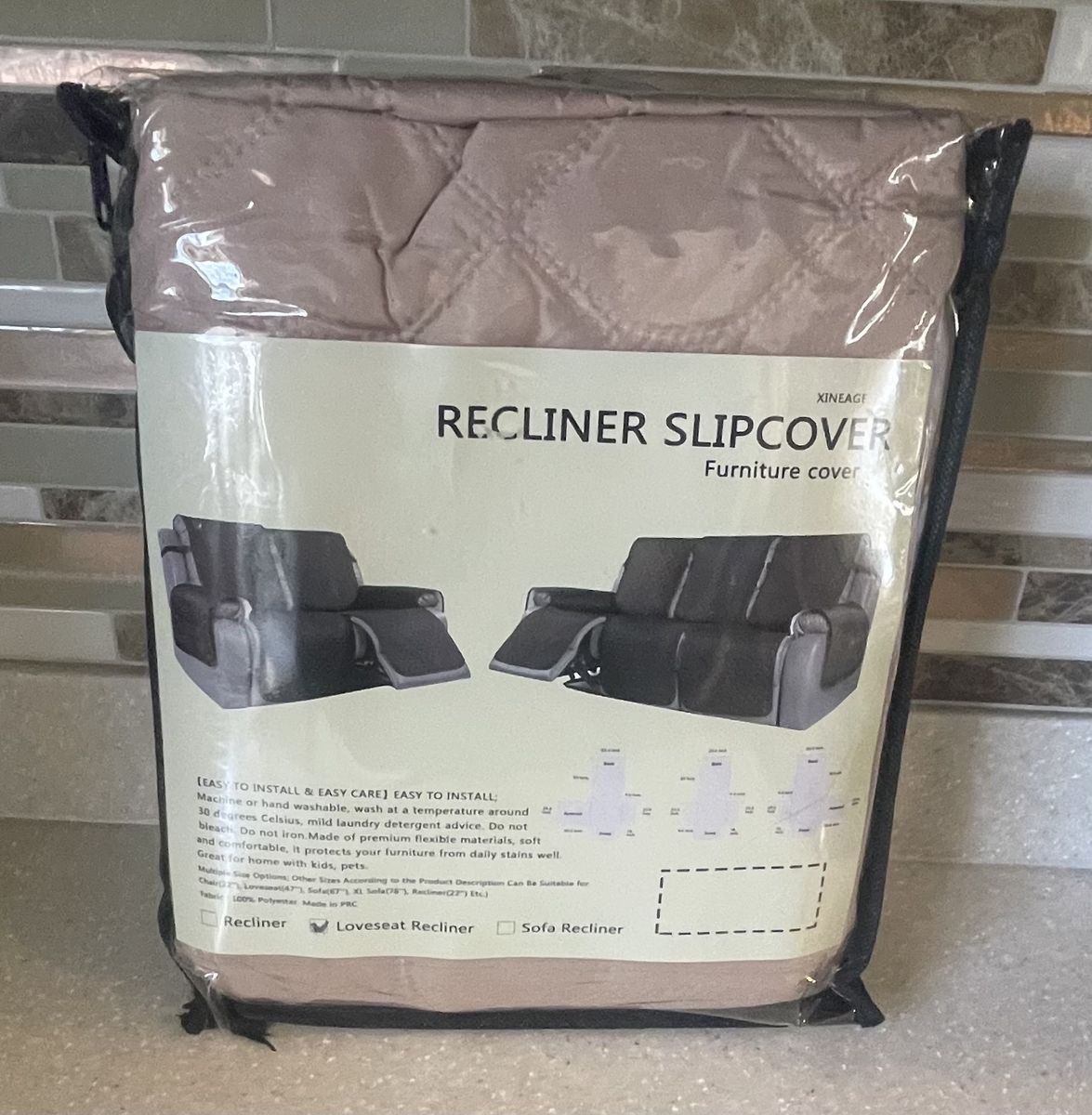 Loveseat Recliner Slipcover Protector