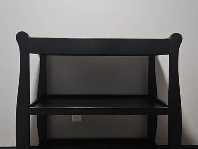 Baby Diaper Changing Table, Beautiful black finish