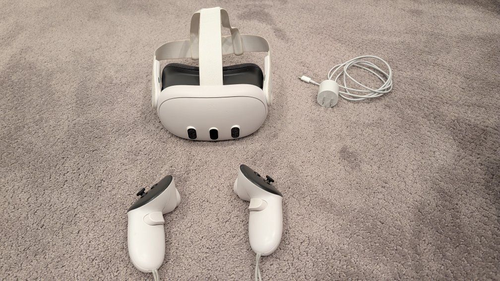 Meta Quest 3 All-in-One VR Headset with Controllers and Charger 512GB