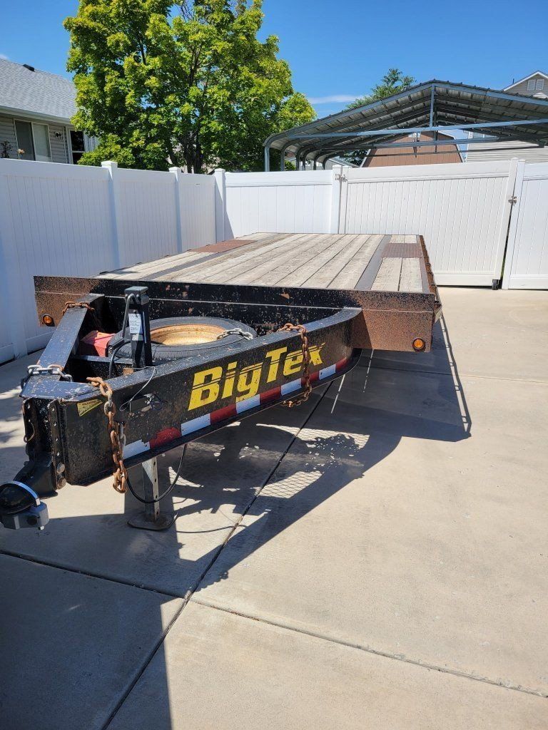 16x6 Big Tex Flatbed trailer