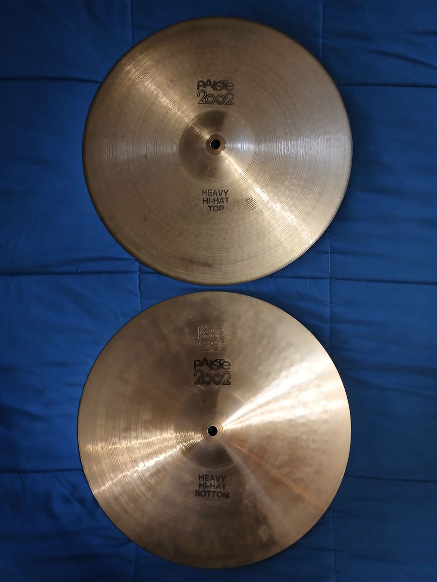 Paiste 2002 14in heavy hihats