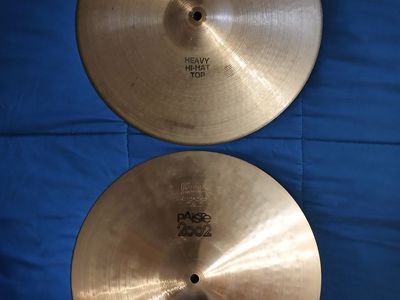 Paiste 2002 14in heavy hihats