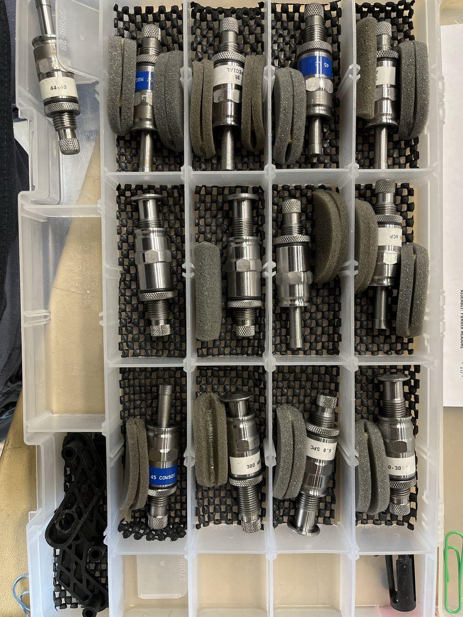 Hornady Lock-N-Load Auto Progressive Press Parts Lot - Powder Metering Units & Primer Tubes