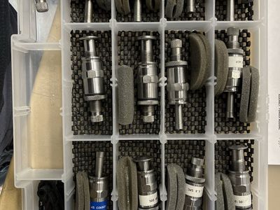 Hornady Lock-N-Load Auto Progressive Press Parts Lot - Powder Metering Units & Primer Tubes