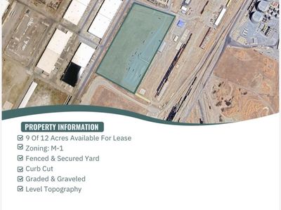 FULLY FENCED YARD SPACE FOR LEASE