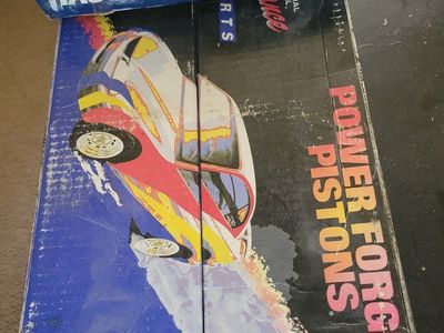 TRW Power Forged Pistons L2489F-30 & Hastings Piston Rings