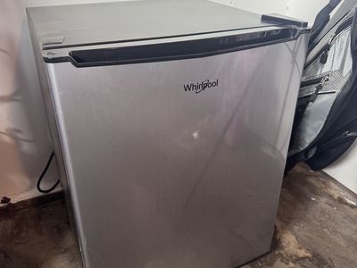 Whirlpool Mini Fridge Stainless Steel Compact Refrigerator