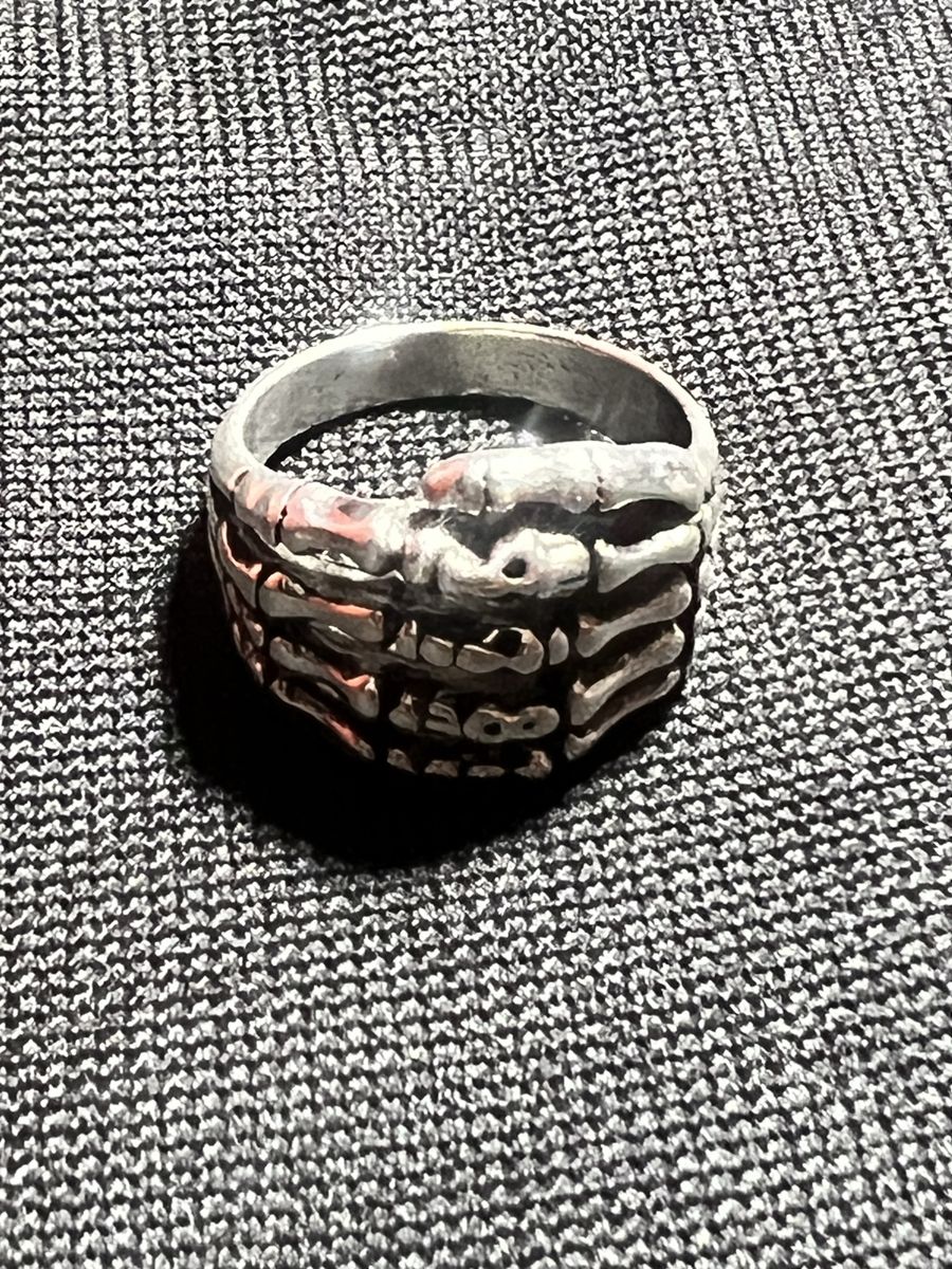 Unique Skeleton Hand Ring - Silver Tone, Fashion Jewelry size10