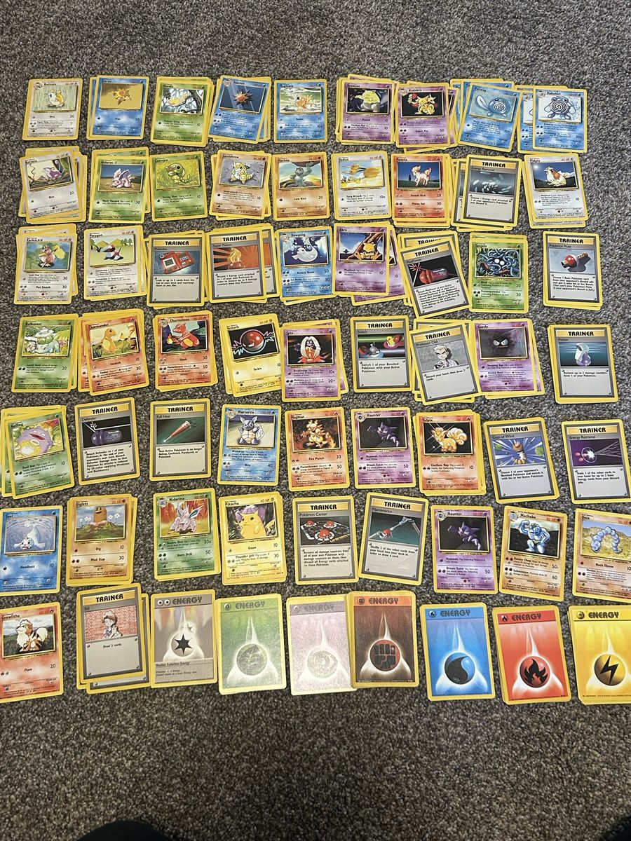 261 Base Set Pokemon Cards!