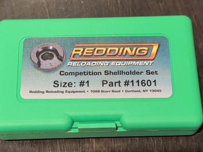 Redding Comp Shellholder Set #1 (Part #11601)