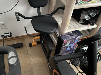 XVGVSV Recumbent Exercise Bike with Comfortable Backrest and Adjustable Resistance