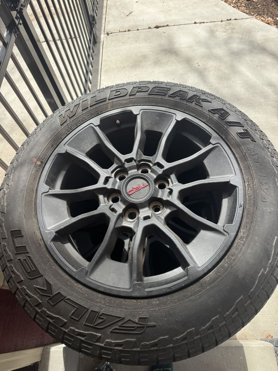 Toyota TRD 20 rims & Falken Tires