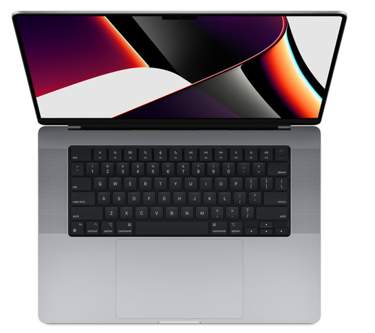 2021 Macbook Pro. Space Gray. 16 inch monitor.  M1 Chip 16GB hard drive, 512 GB SSD.