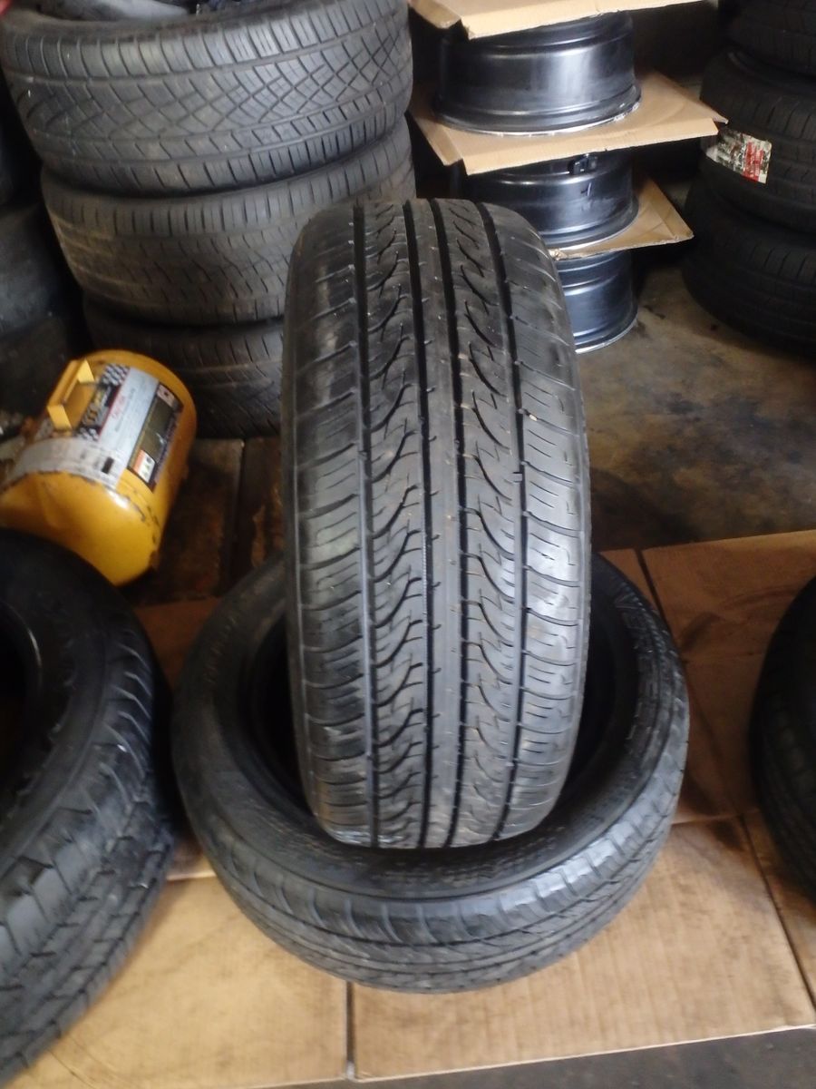 215/55R16 VERCELI STRADA PAIR OF TWO USED TIRES